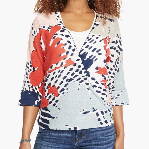 NIC & ZOE Art Scene 4-Way Cardigan  ~ NWT - Picture 3 of 9